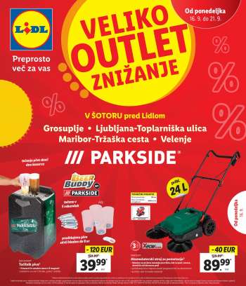 Lidl katalog - 16.9.2024 - 21.9.2024.