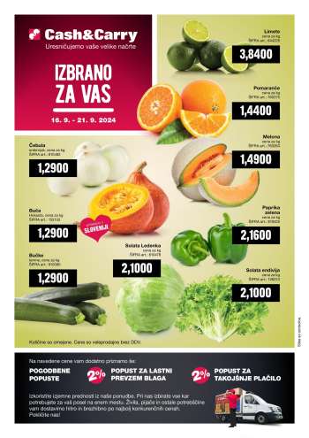 Mercator Cash & Carry katalog - 16.9.2024 - 21.9.2024.