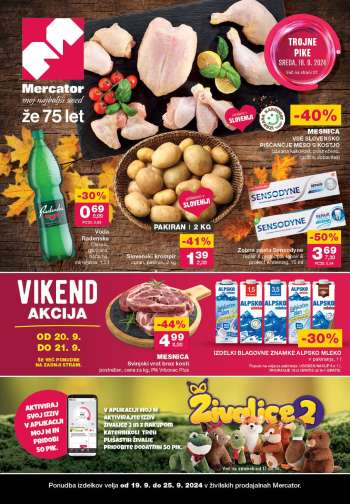 Mercator katalog - 19.9.2024 - 25.9.2024.
