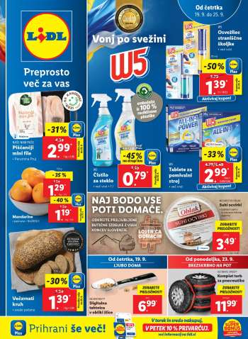 Lidl katalog - 19.9.2024 - 25.9.2024.