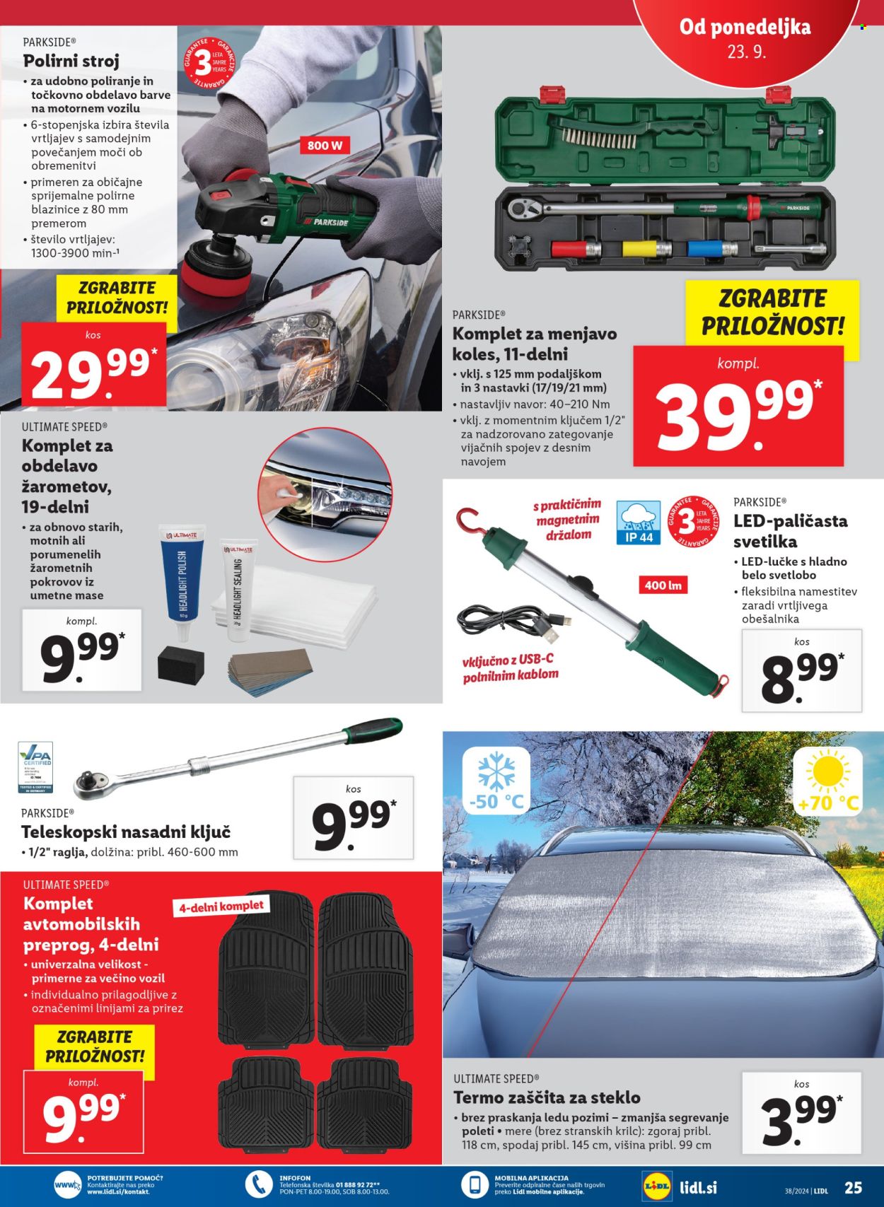 Lidl katalog - 19.9.2024 - 25.9.2024. Stran 47