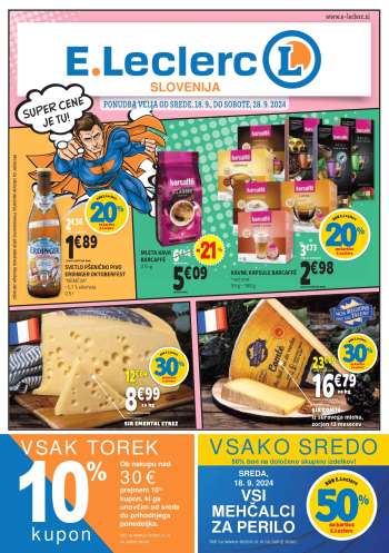 E.Leclerc katalog - 18.9.2024 - 28.9.2024.