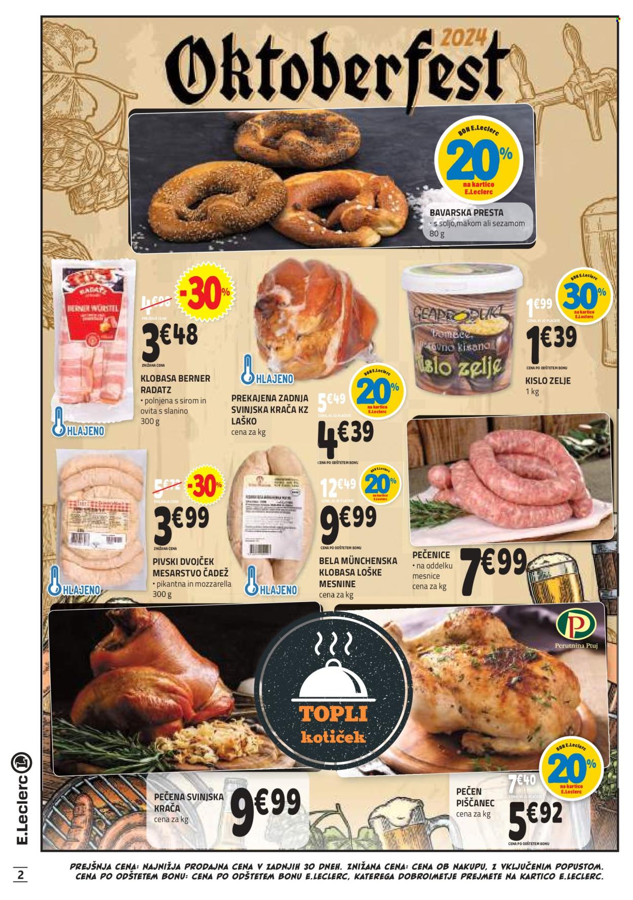 E.Leclerc katalog - 18.9.2024 - 28.9.2024. Stran 2