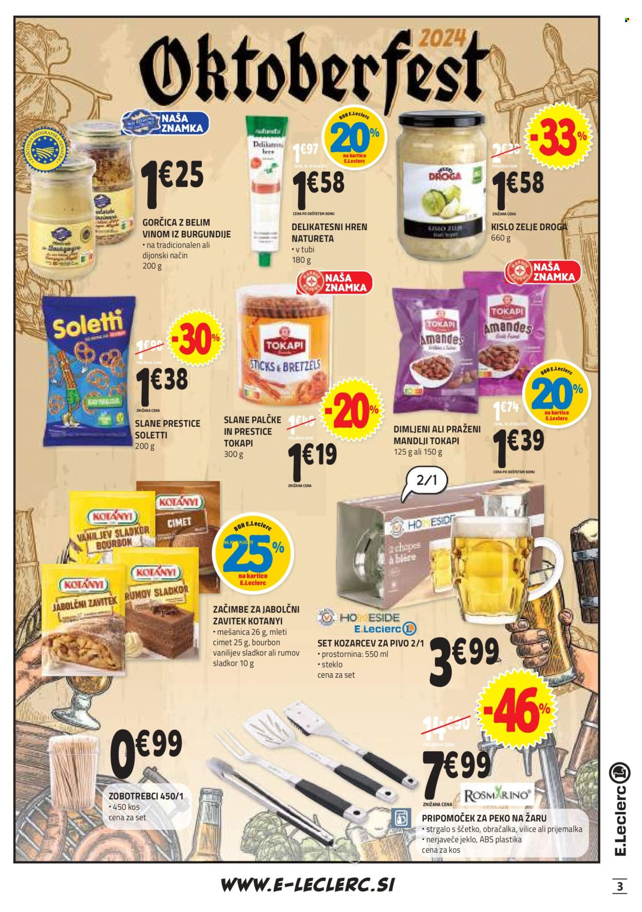 E.Leclerc katalog - 18.9.2024 - 28.9.2024. Stran 3