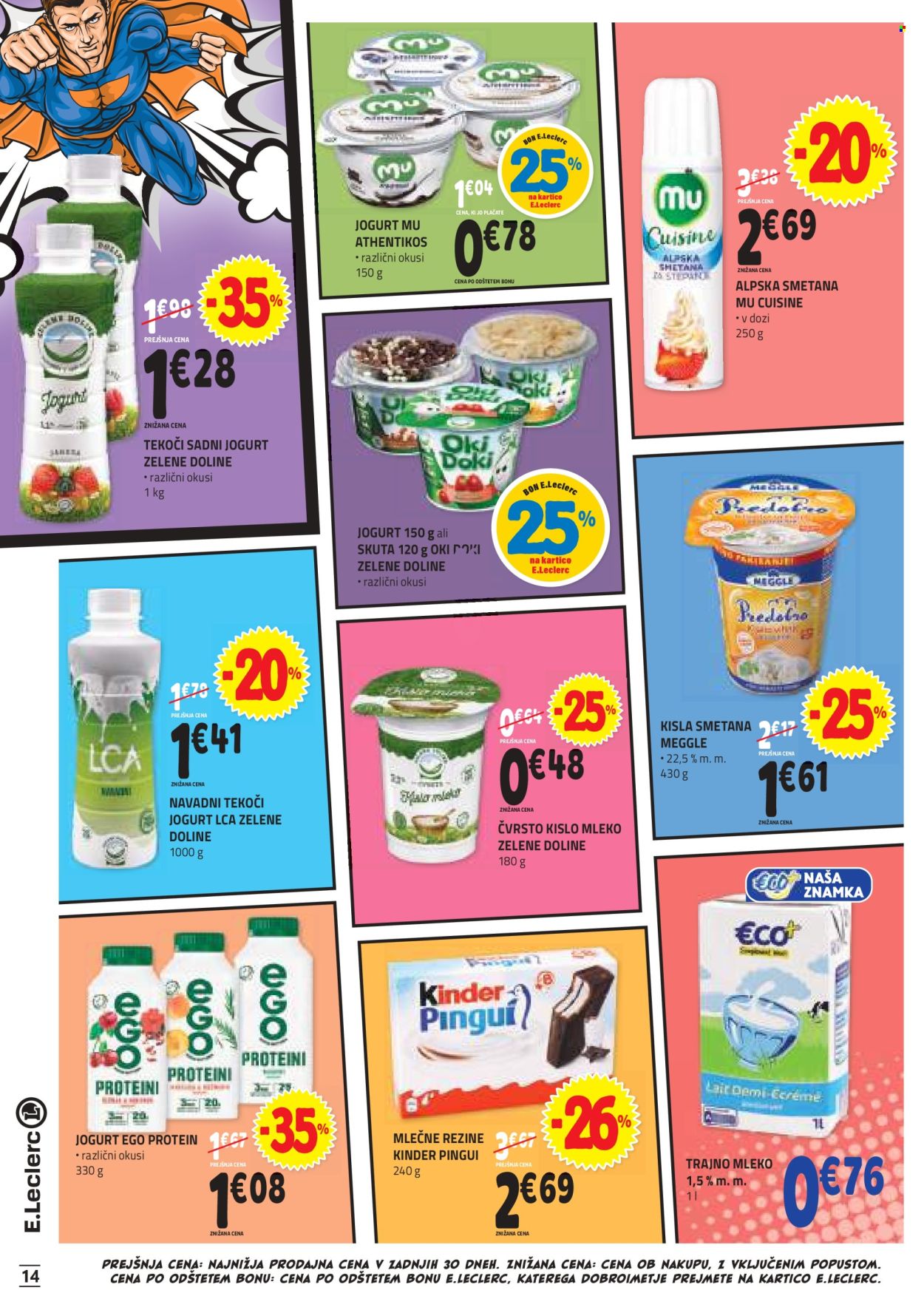 E.Leclerc katalog - 18.9.2024 - 28.9.2024. Stran 14
