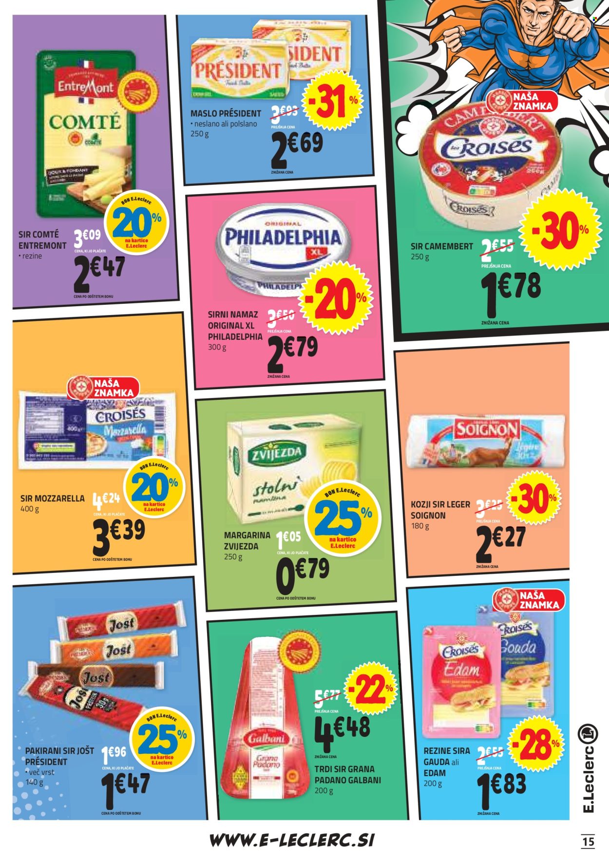 E.Leclerc katalog - 18.9.2024 - 28.9.2024. Stran 15