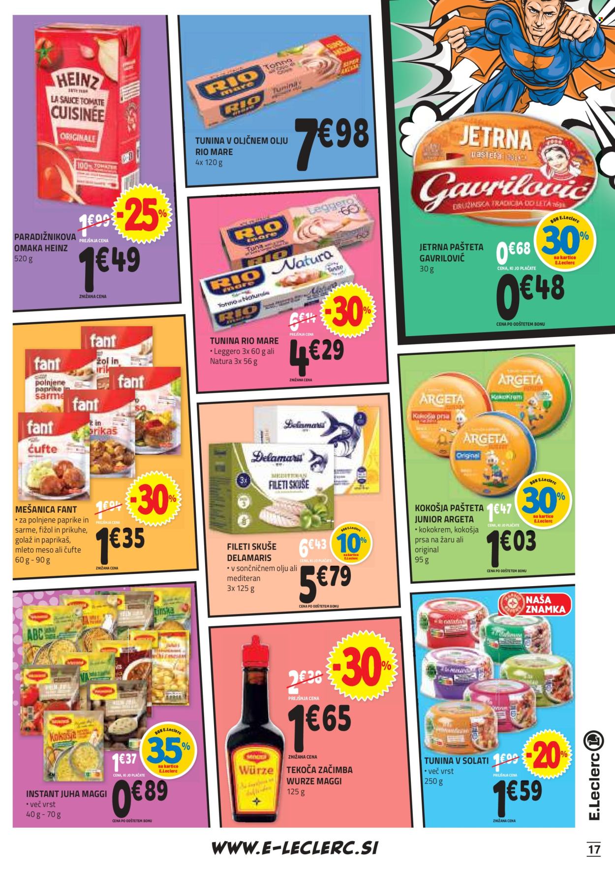 E.Leclerc katalog - 18.9.2024 - 28.9.2024. Stran 17