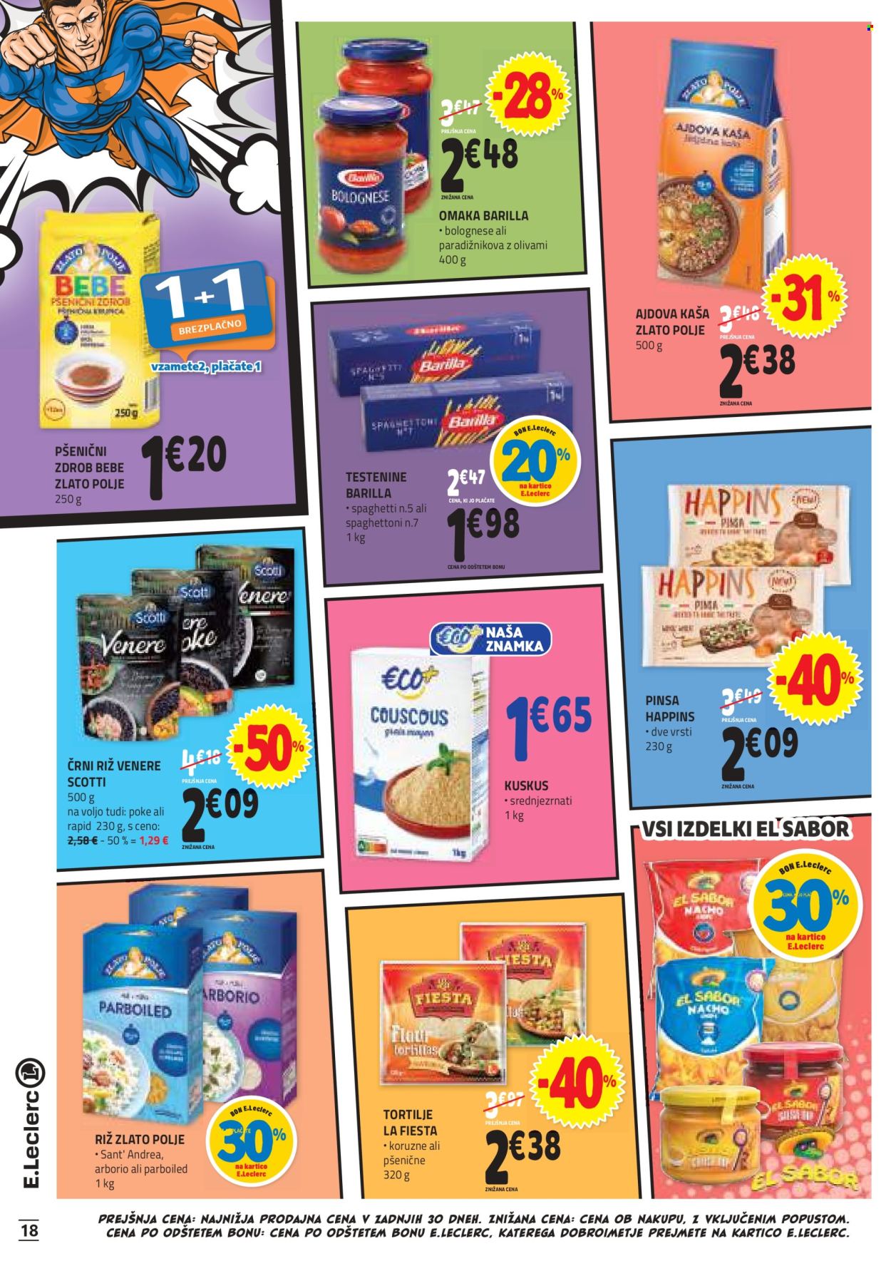 E.Leclerc katalog - 18.9.2024 - 28.9.2024. Stran 18