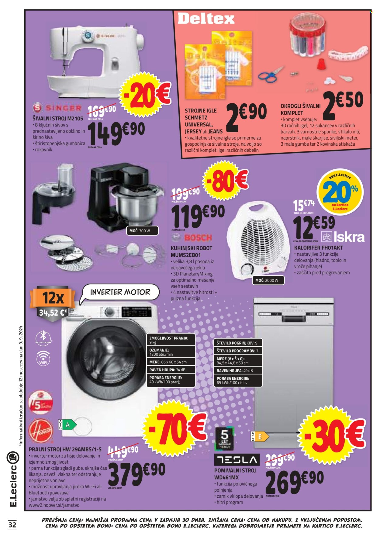 E.Leclerc katalog - 18.9.2024 - 28.9.2024. Stran 32