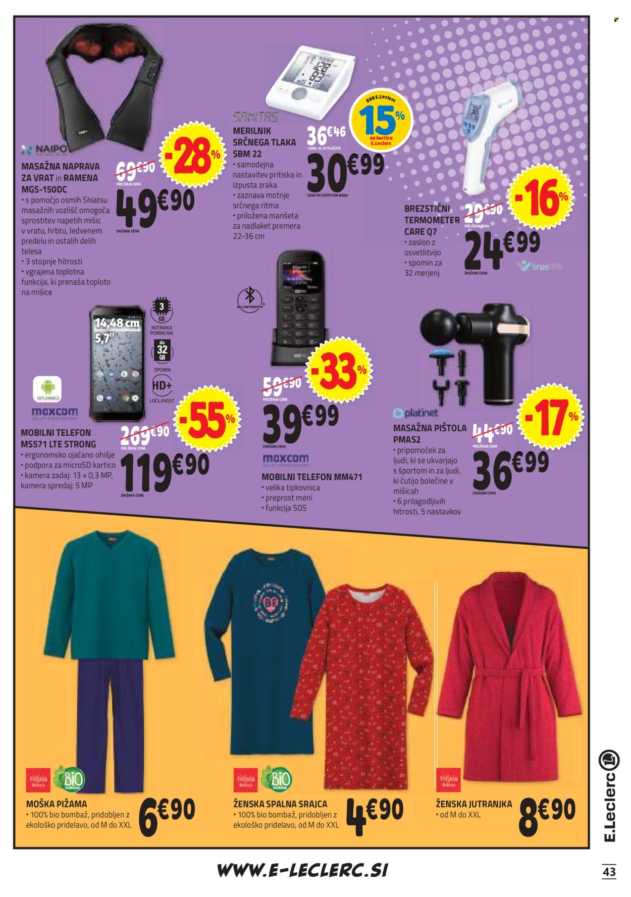 E.Leclerc katalog - 18.9.2024 - 28.9.2024. Stran 43