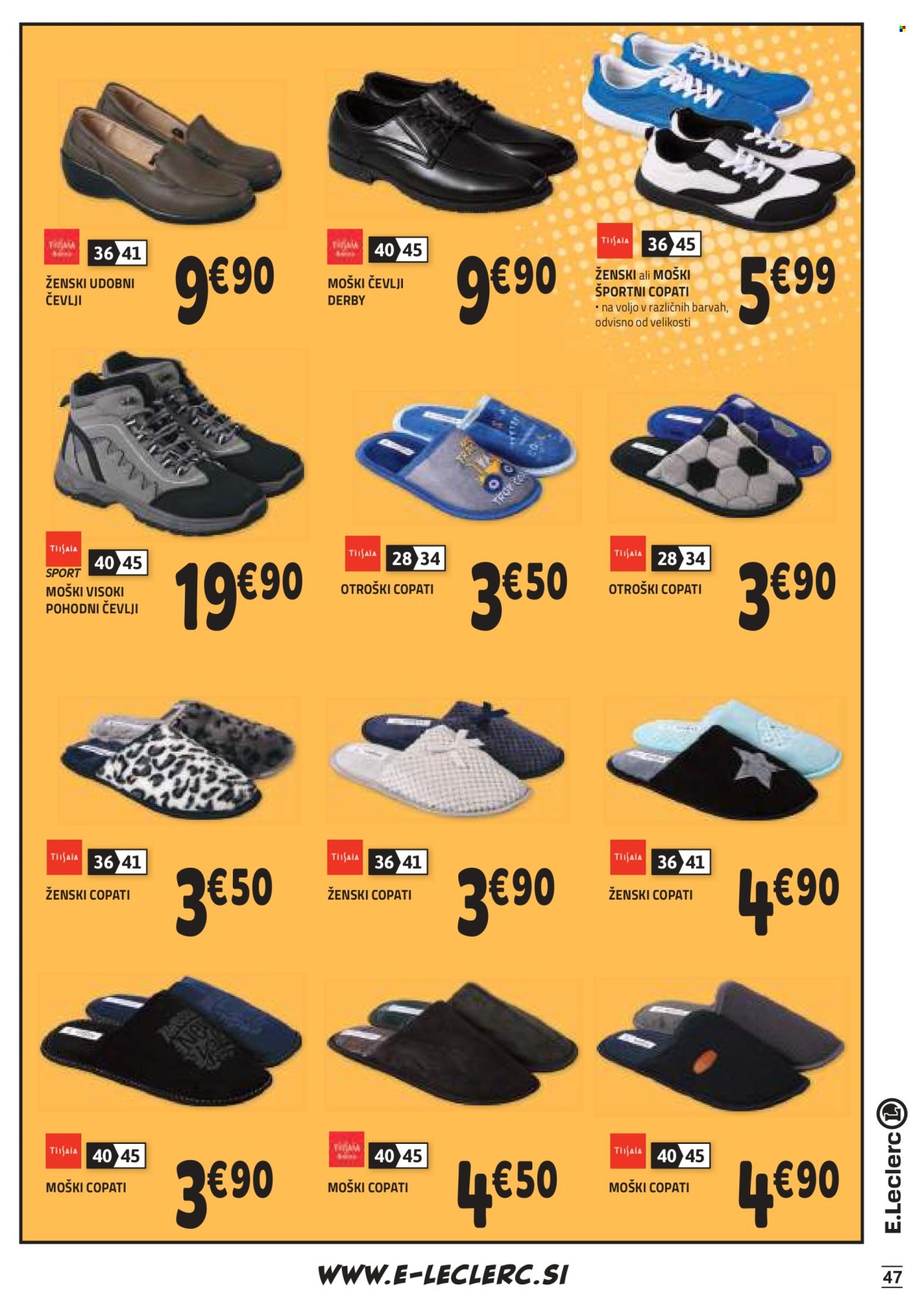 E.Leclerc katalog - 18.9.2024 - 28.9.2024. Stran 47