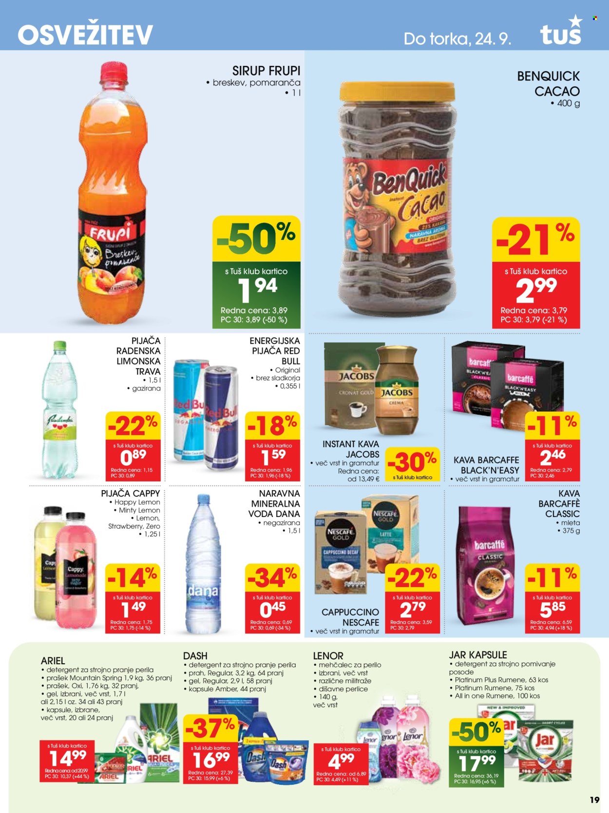 Tuš katalog - 18.9.2024 - 24.9.2024. Stran 19