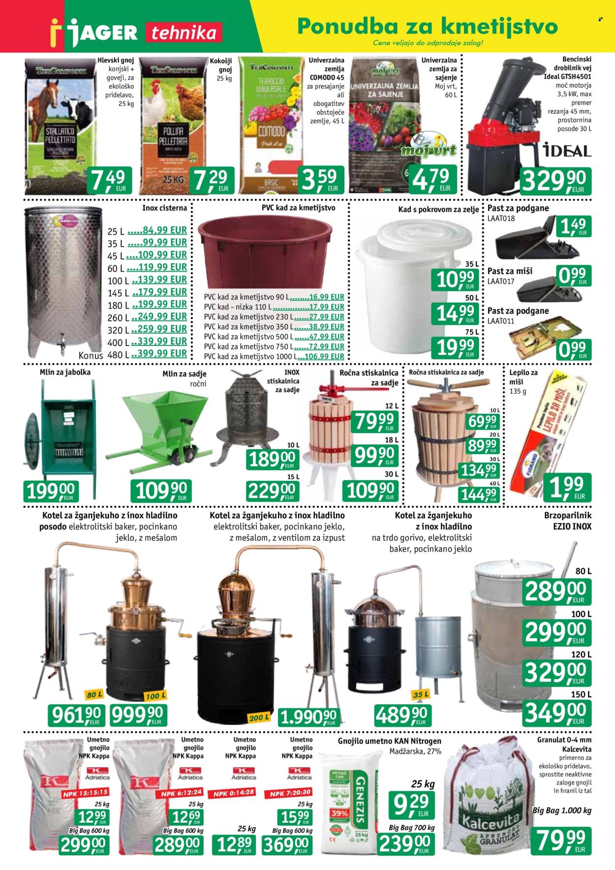 JAGER katalog. Stran 1