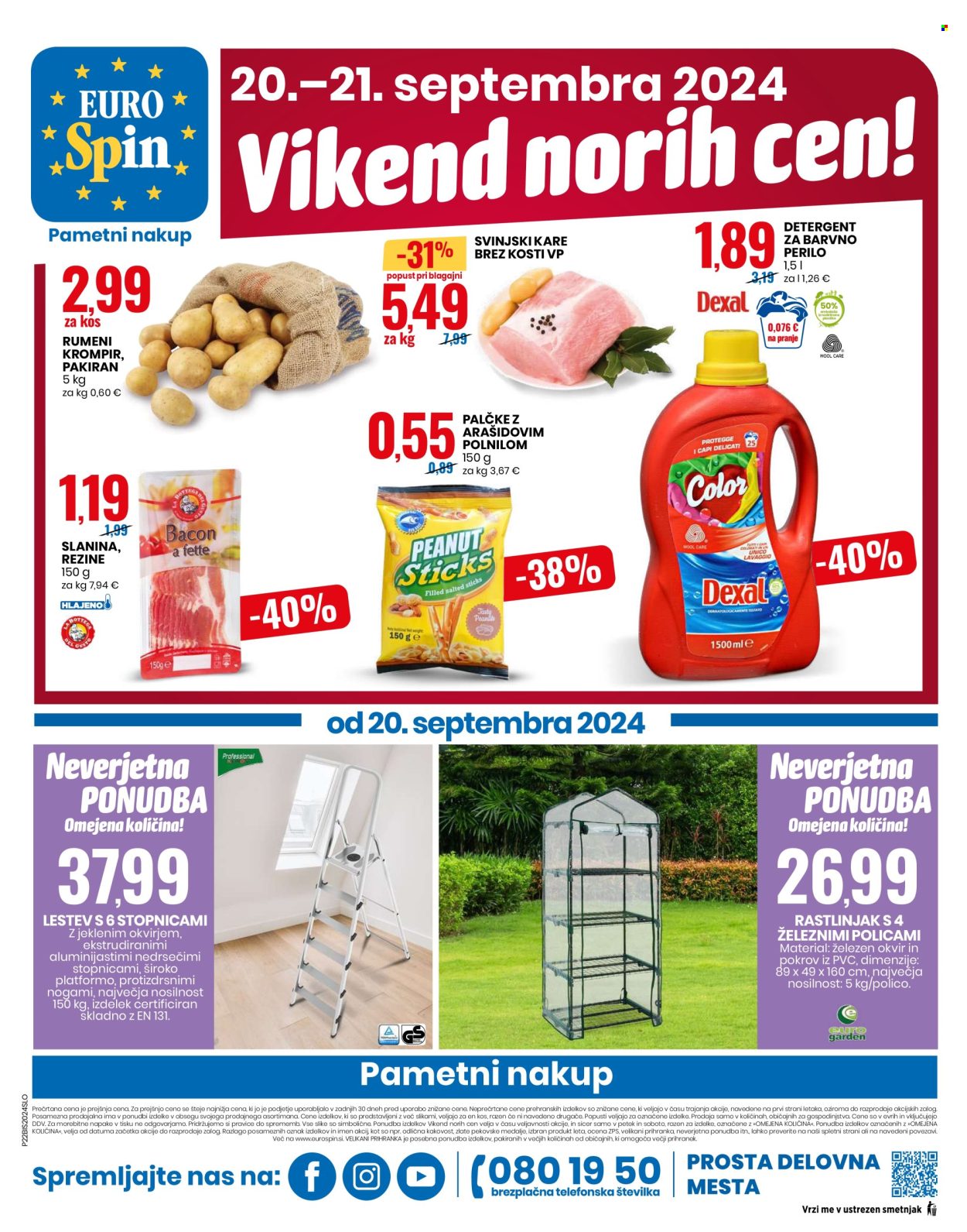 EuroSpin katalog - 19.9.2024 - 25.9.2024. Stran 16