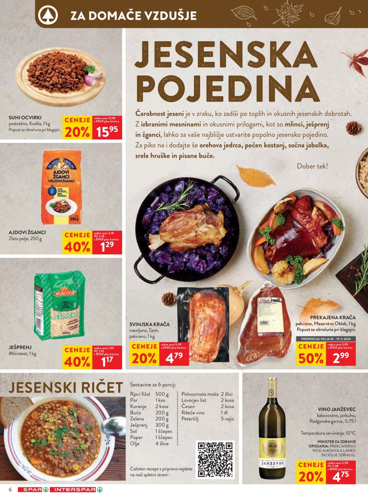 SPAR katalog - 18.9.2024 - 24.9.2024. Stran 6