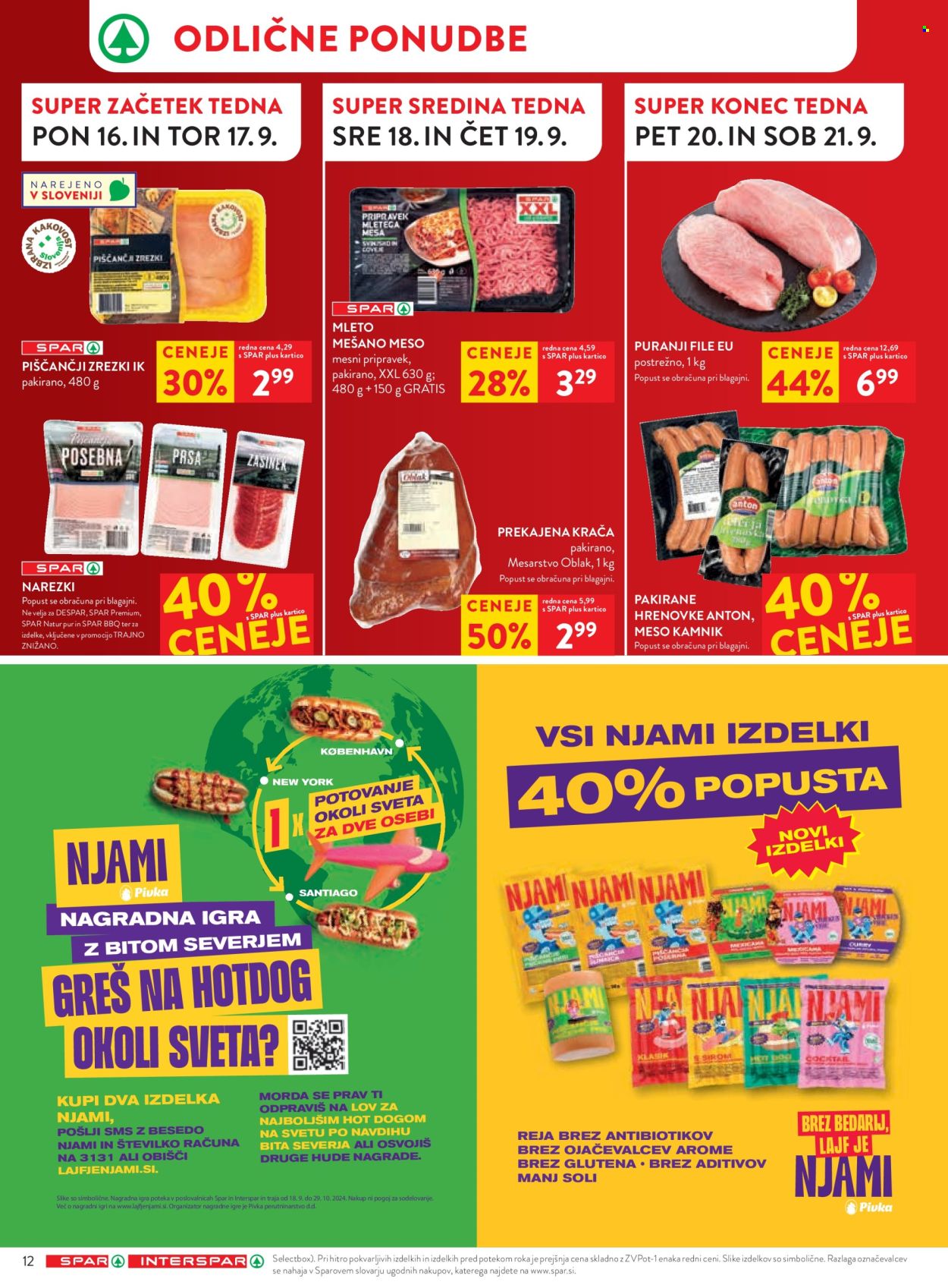 SPAR katalog - 18.9.2024 - 24.9.2024. Stran 12