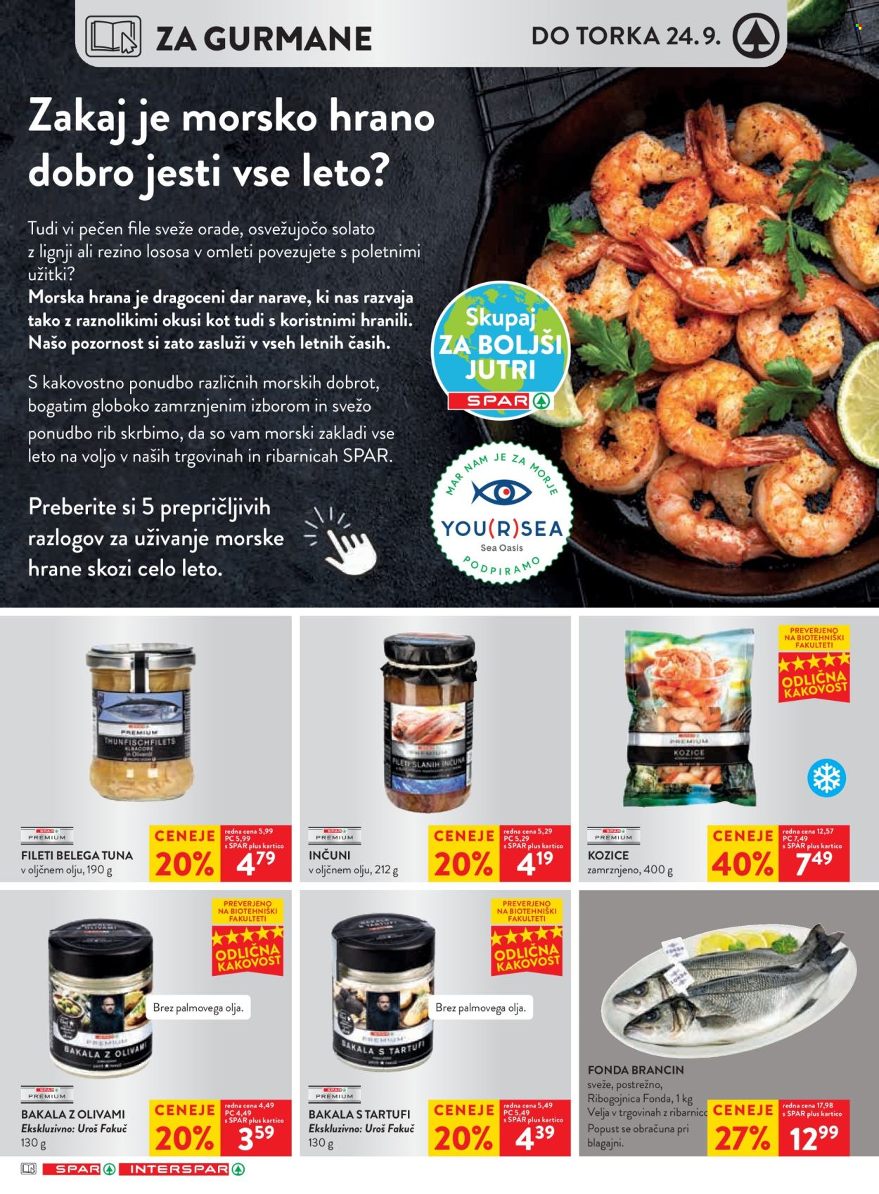 SPAR katalog - 18.9.2024 - 24.9.2024. Stran 24