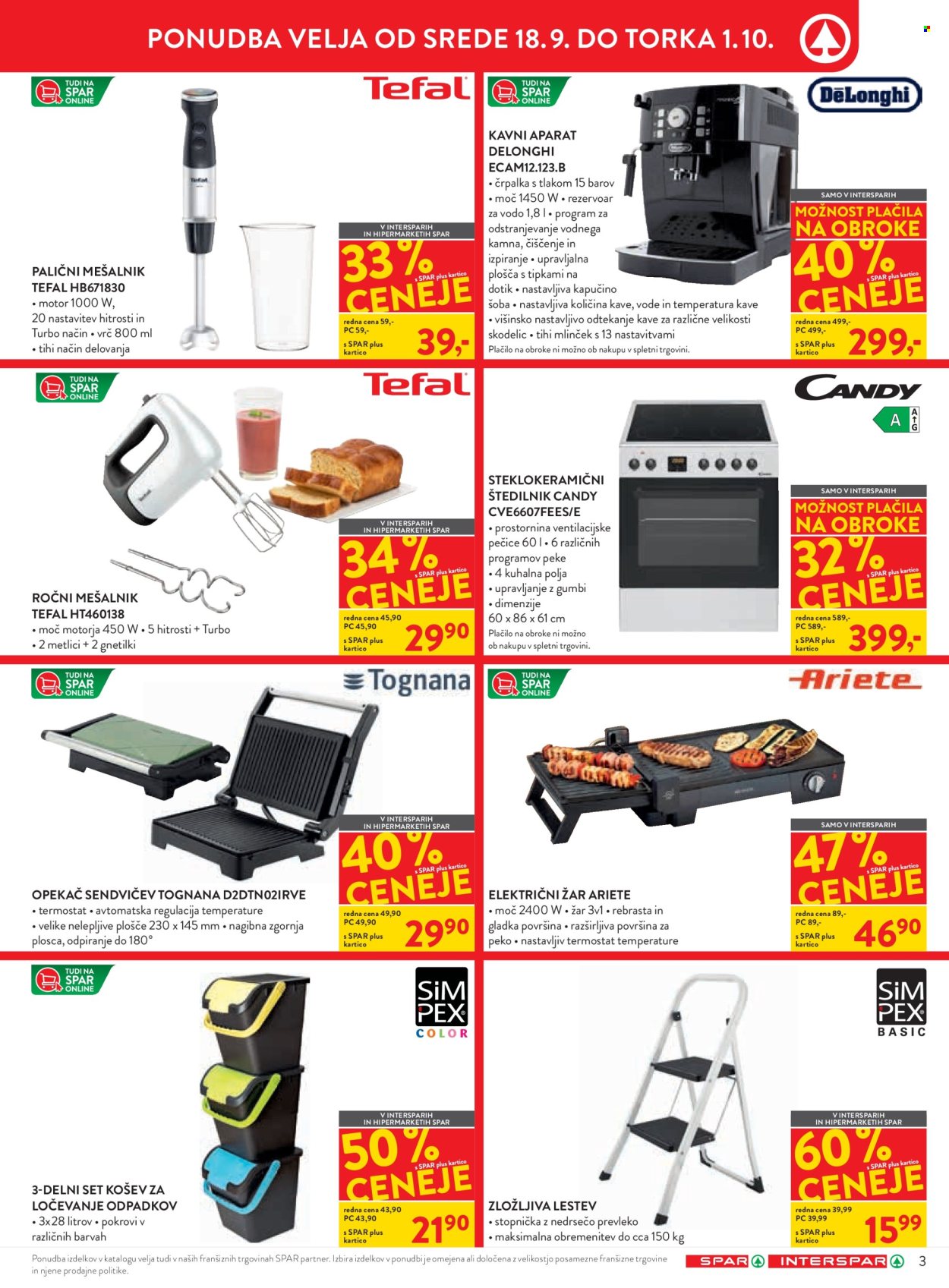 SPAR katalog - 18.9.2024 - 1.10.2024. Stran 3