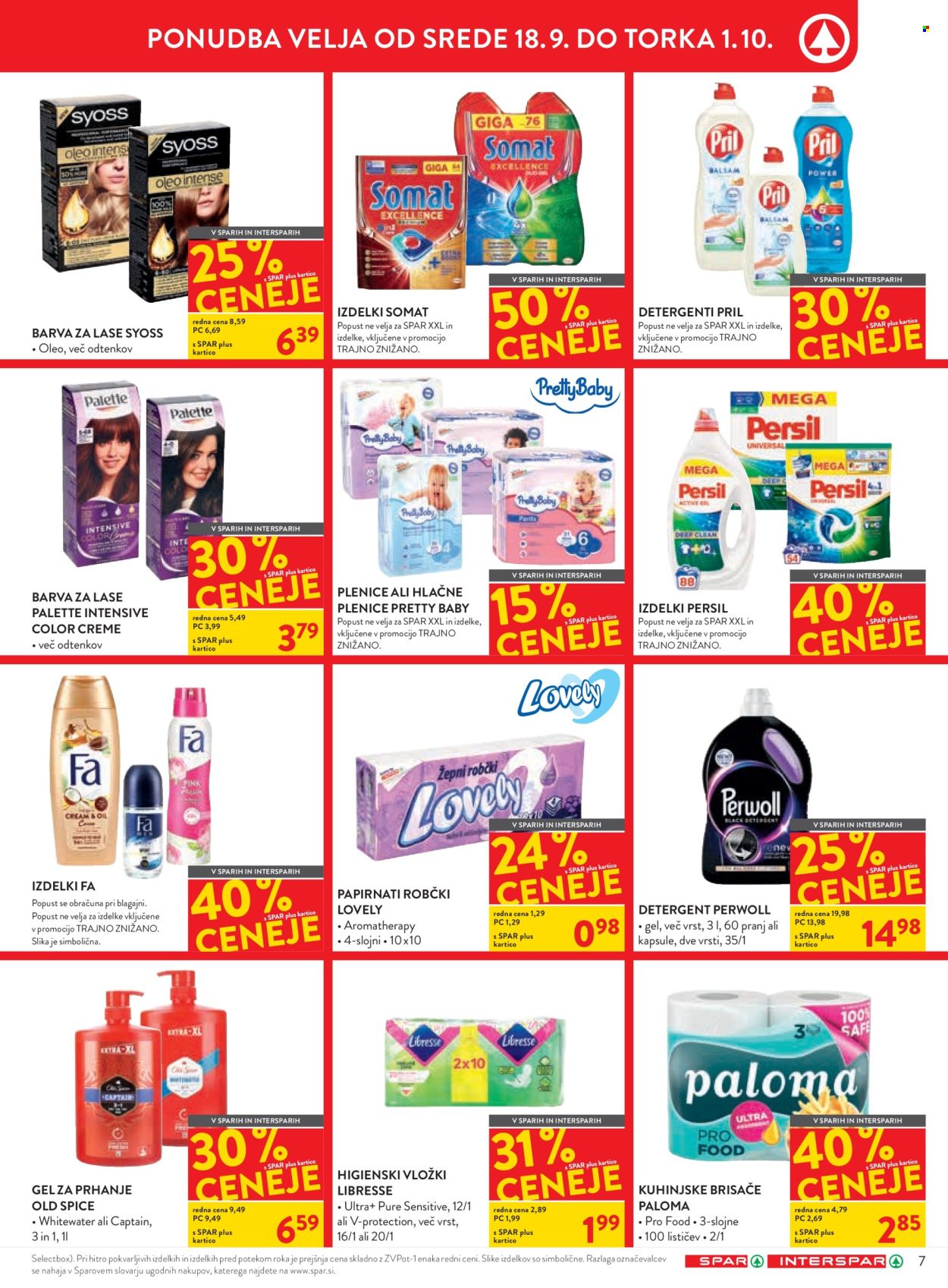 SPAR katalog - 18.9.2024 - 1.10.2024. Stran 7