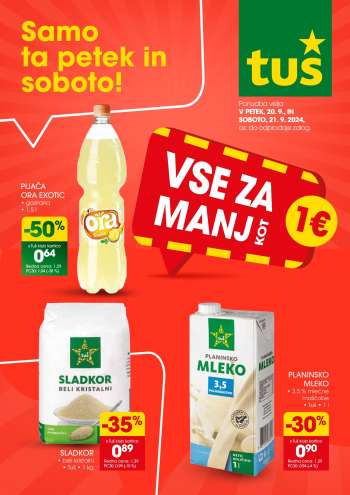 Tuš Cash & Carry katalog - 20.9.2024 - 21.9.2024.