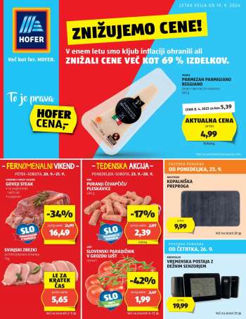 Hofer katalog - 19.9.2024 - 28.9.2024.