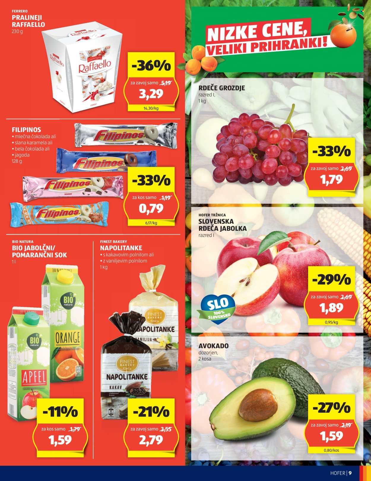 Hofer katalog - 19.9.2024 - 28.9.2024. Stran 9