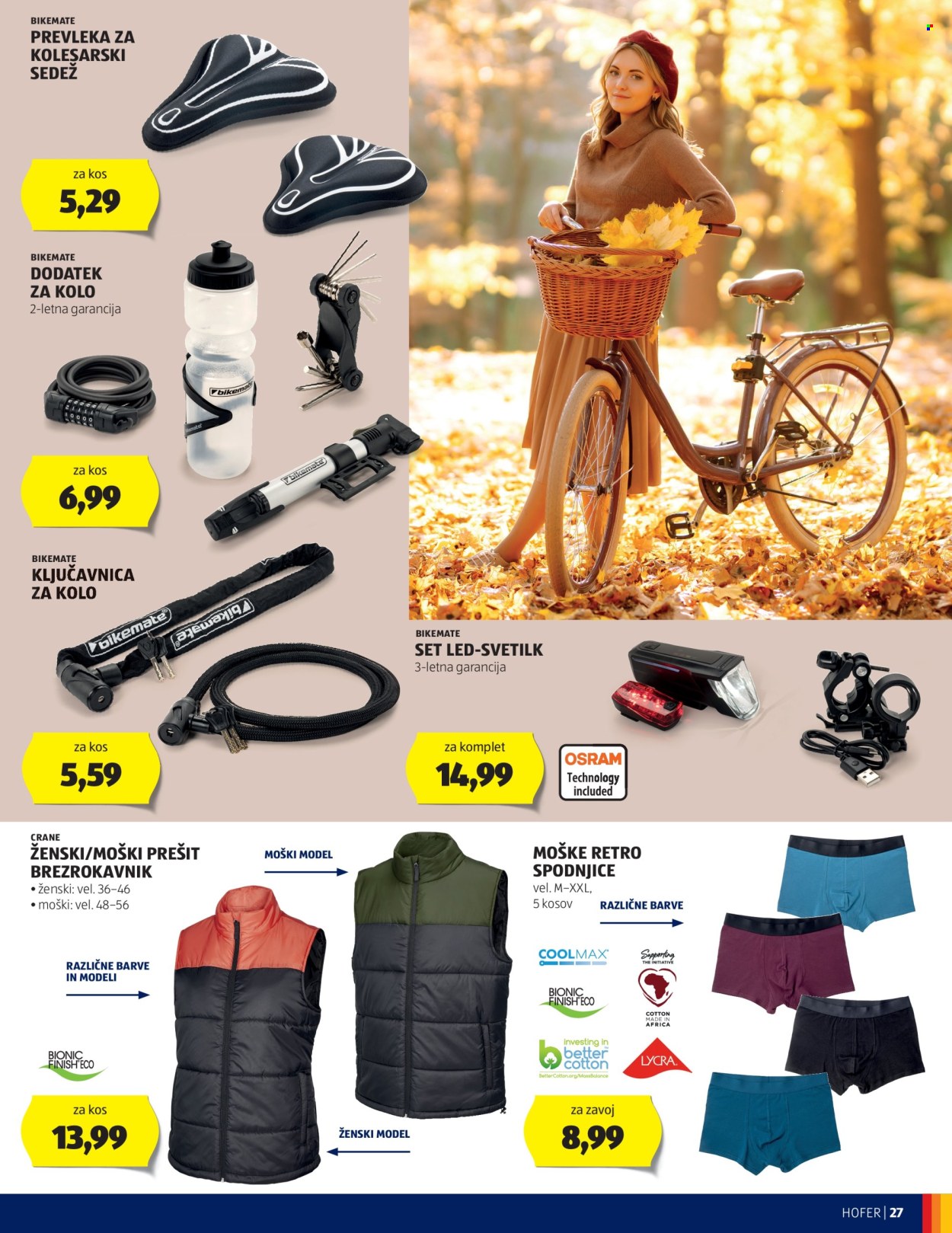 Hofer katalog - 19.9.2024 - 28.9.2024. Stran 27
