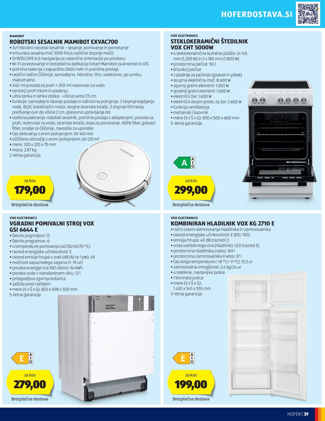 Hofer katalog - 19.9.2024 - 28.9.2024. Stran 39