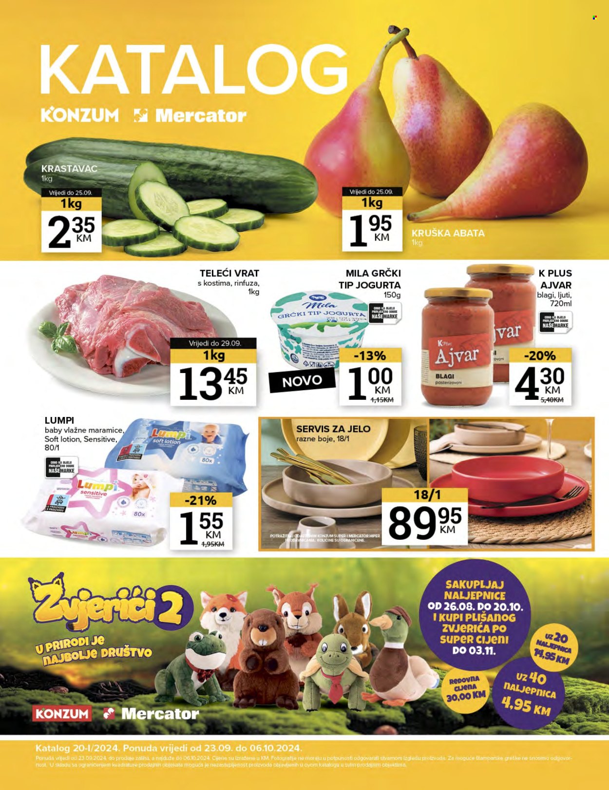 Mercator katalog - 23.9.2024 - 6.10.2024. Stran 1