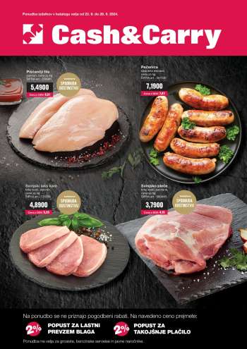 Mercator Cash & Carry katalog - 23.9.2024 - 28.9.2024.