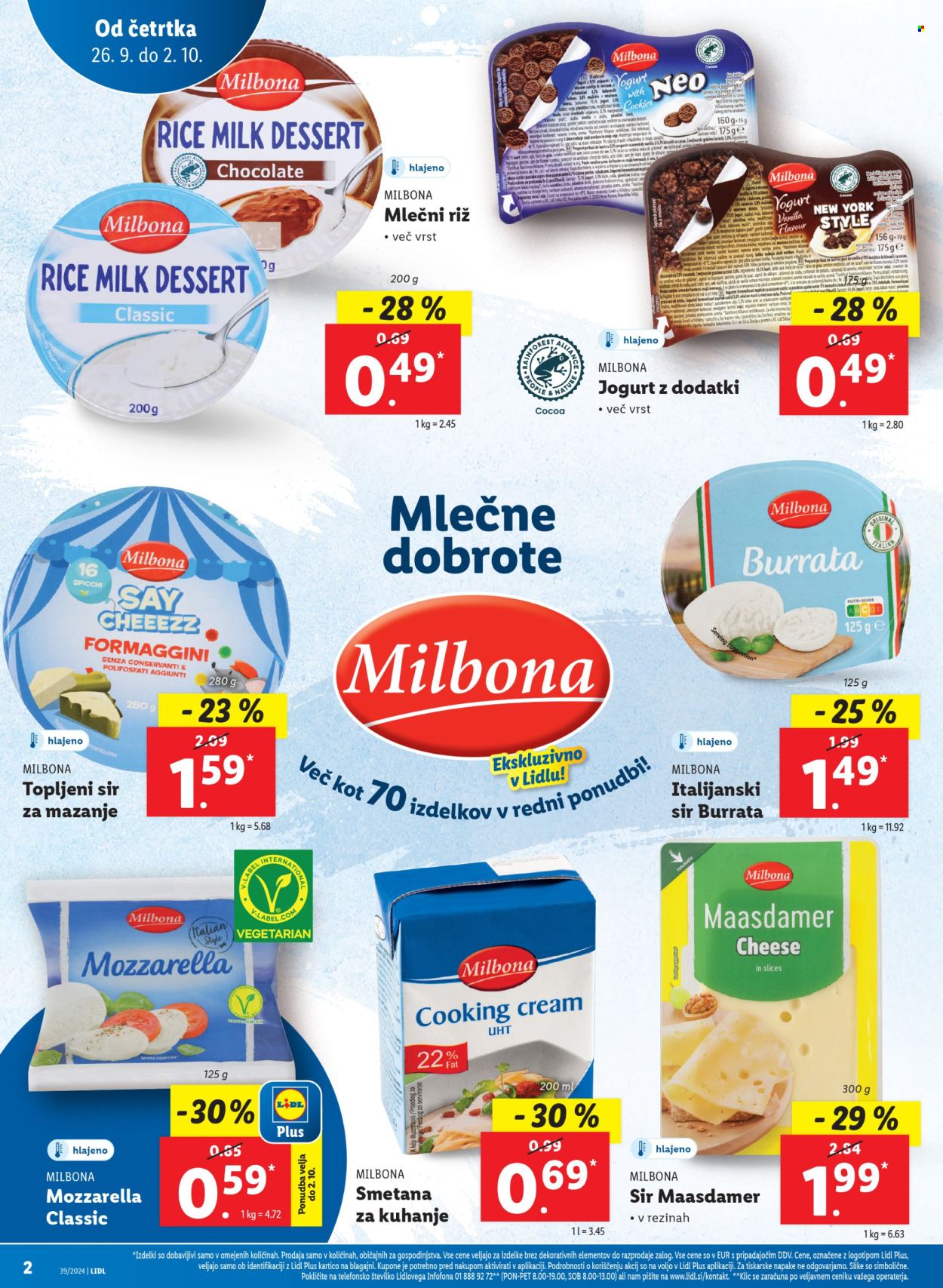 Lidl katalog - 26.9.2024 - 2.10.2024. Stran 2