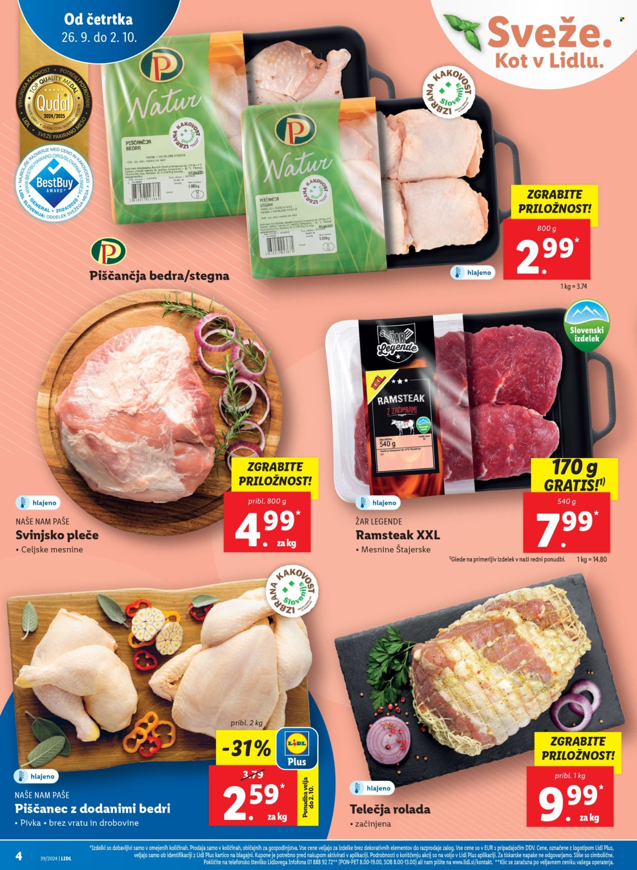 Lidl katalog - 26.9.2024 - 2.10.2024. Stran 4