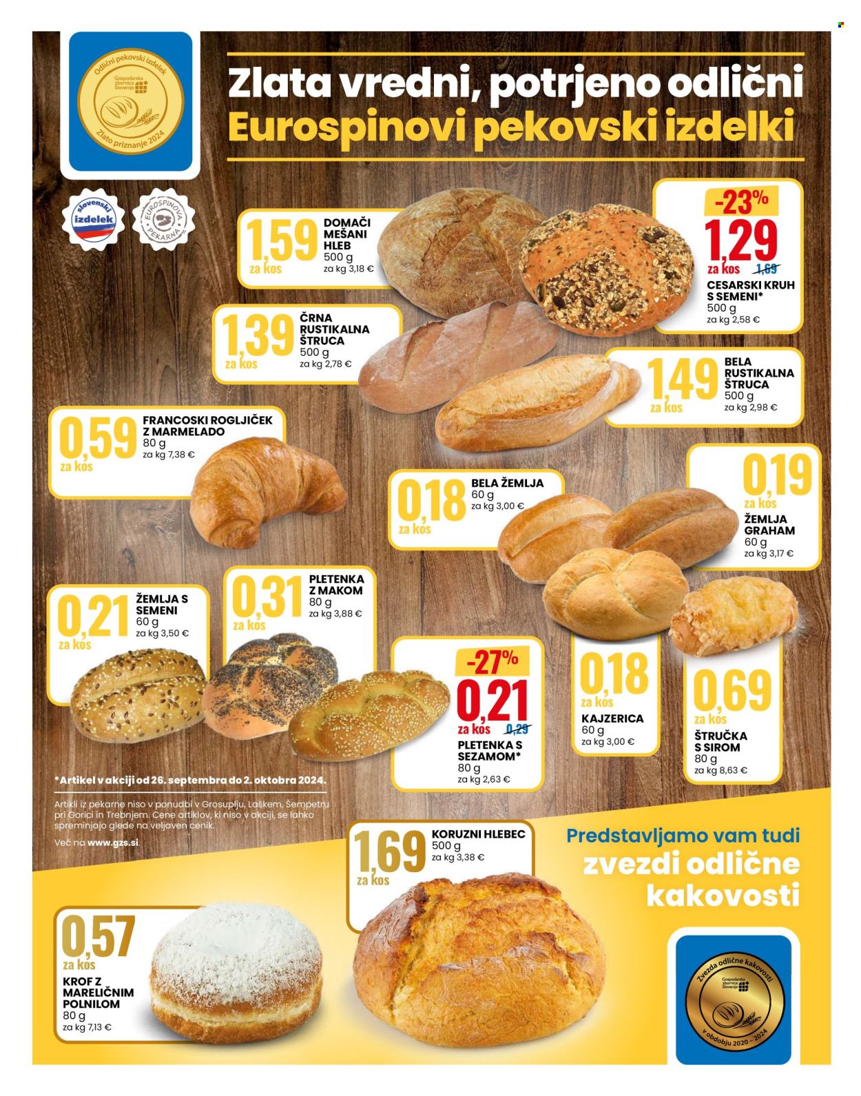 EuroSpin katalog - 26.9.2024 - 2.10.2024. Stran 5