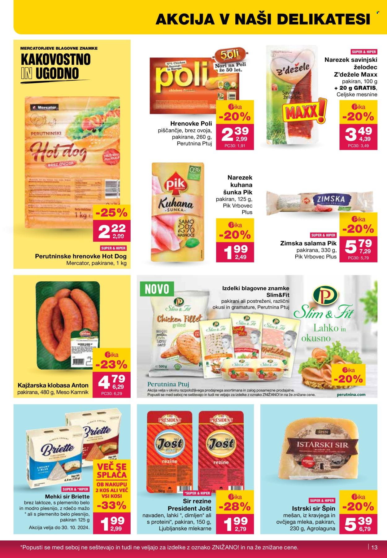 Mercator katalog - 26.9.2024 - 2.10.2024. Stran 13