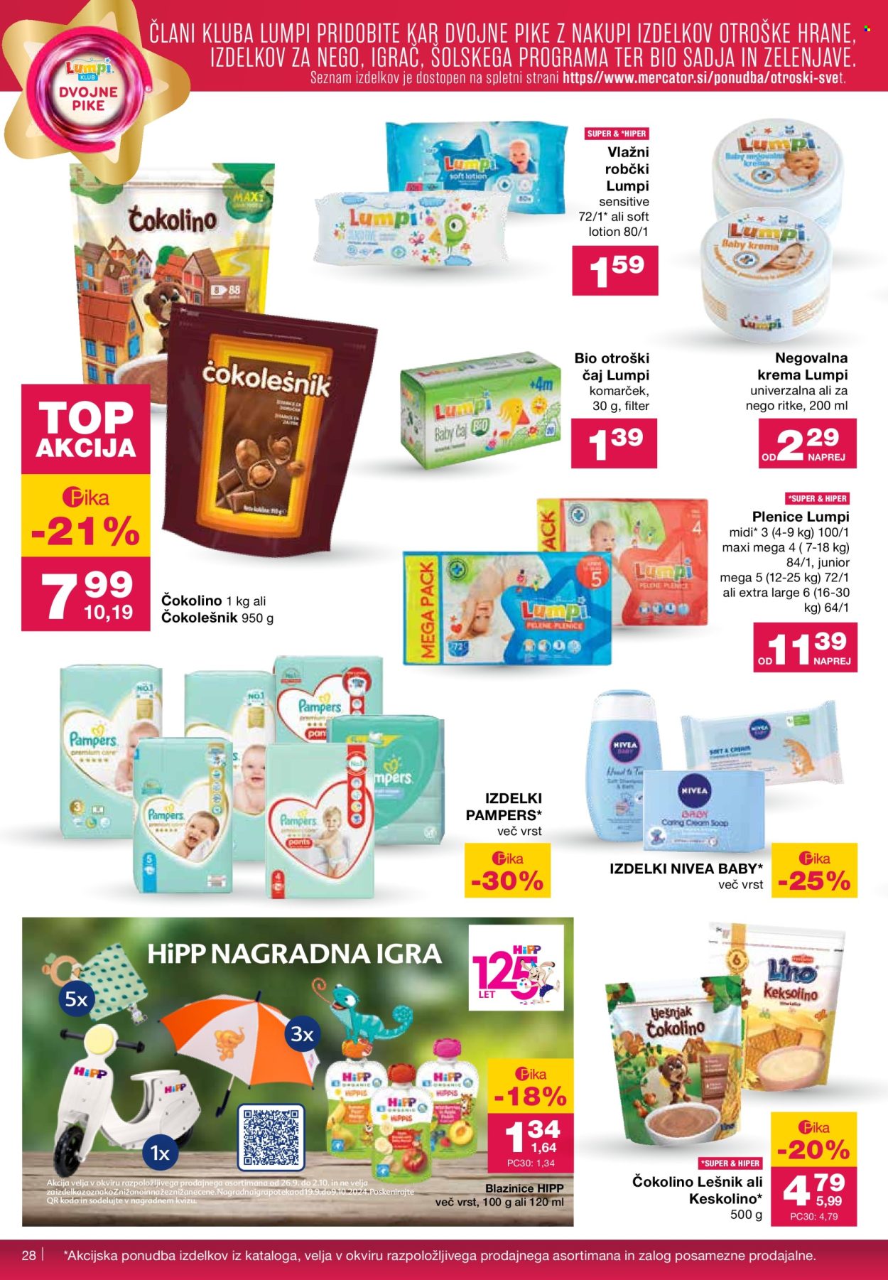 Mercator katalog - 26.9.2024 - 2.10.2024. Stran 28
