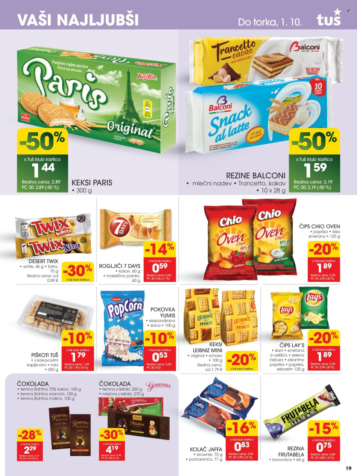 Tuš katalog - 25.9.2024 - 1.10.2024. Stran 19