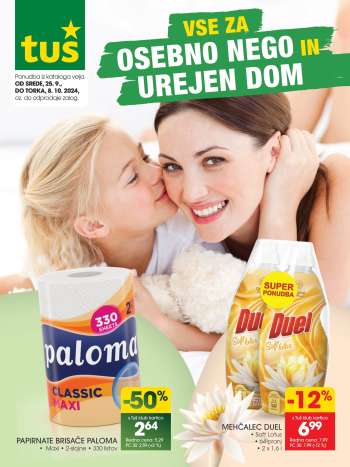 Tuš katalog - 25.9.2024 - 8.10.2024.