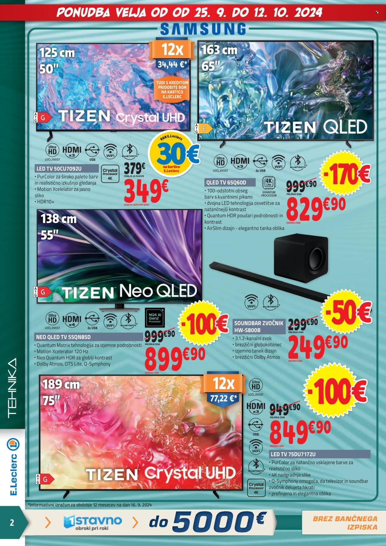 E.Leclerc katalog - 25.9.2024 - 5.10.2024. Stran 2