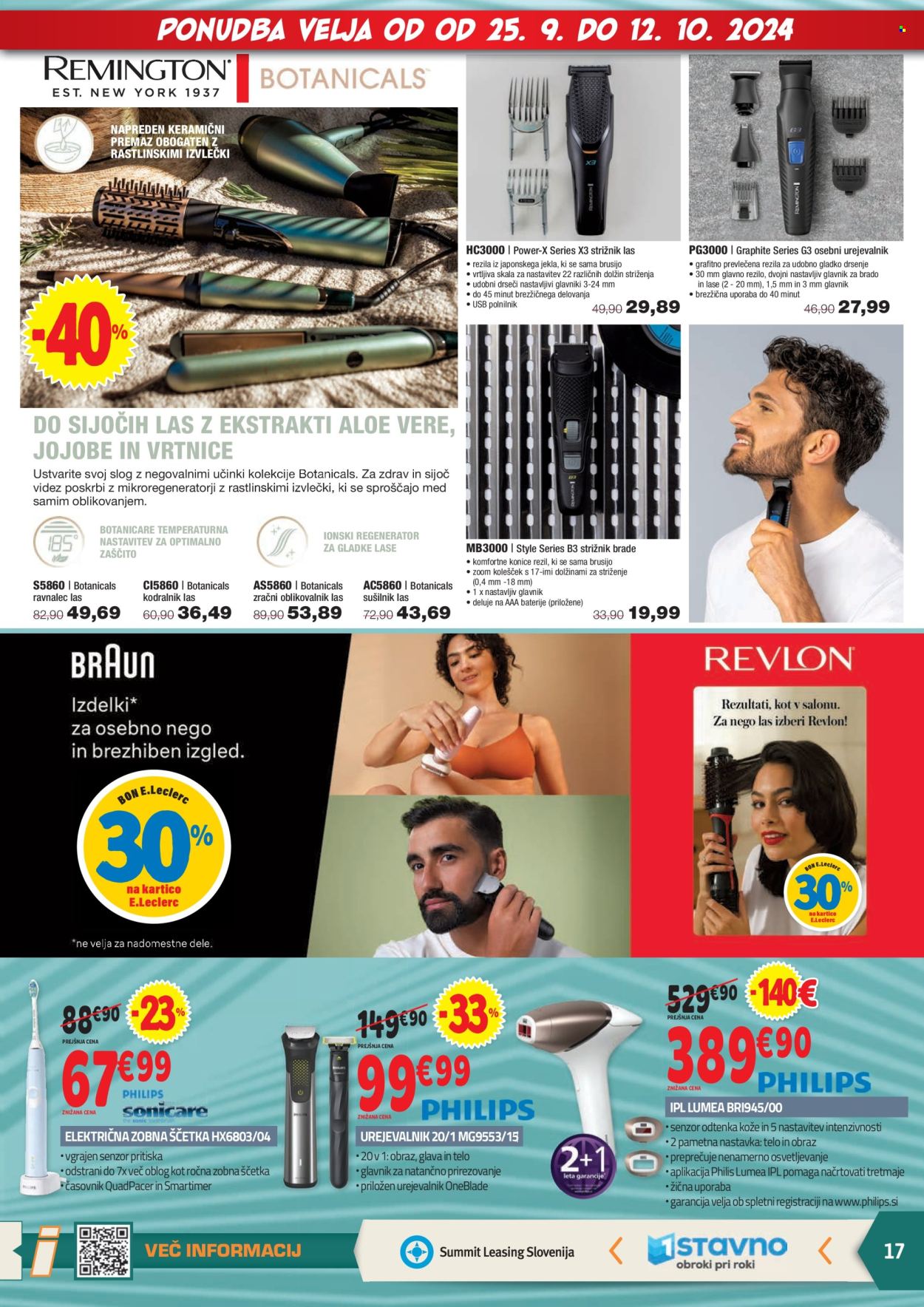 E.Leclerc katalog - 25.9.2024 - 5.10.2024. Stran 17
