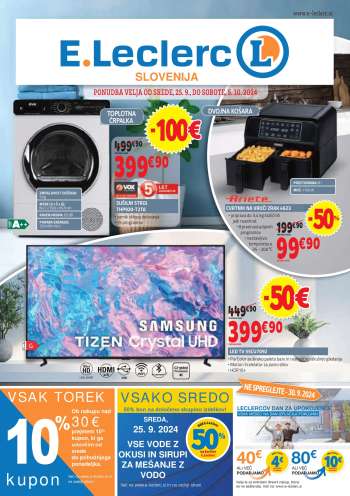 E.Leclerc katalog - 25.9.2024 - 5.10.2024.