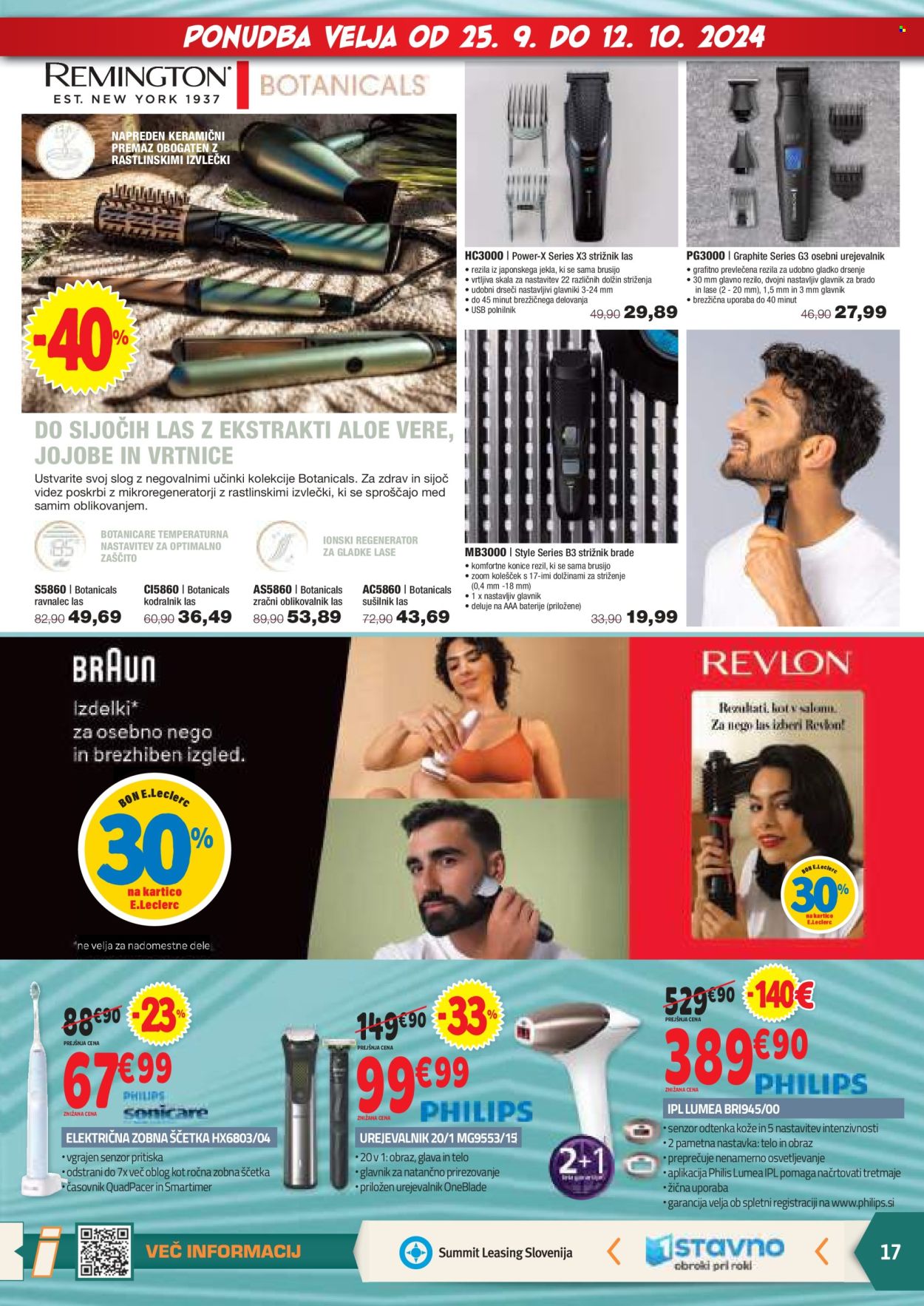 E.Leclerc katalog - 25.9.2024 - 5.10.2024. Stran 17