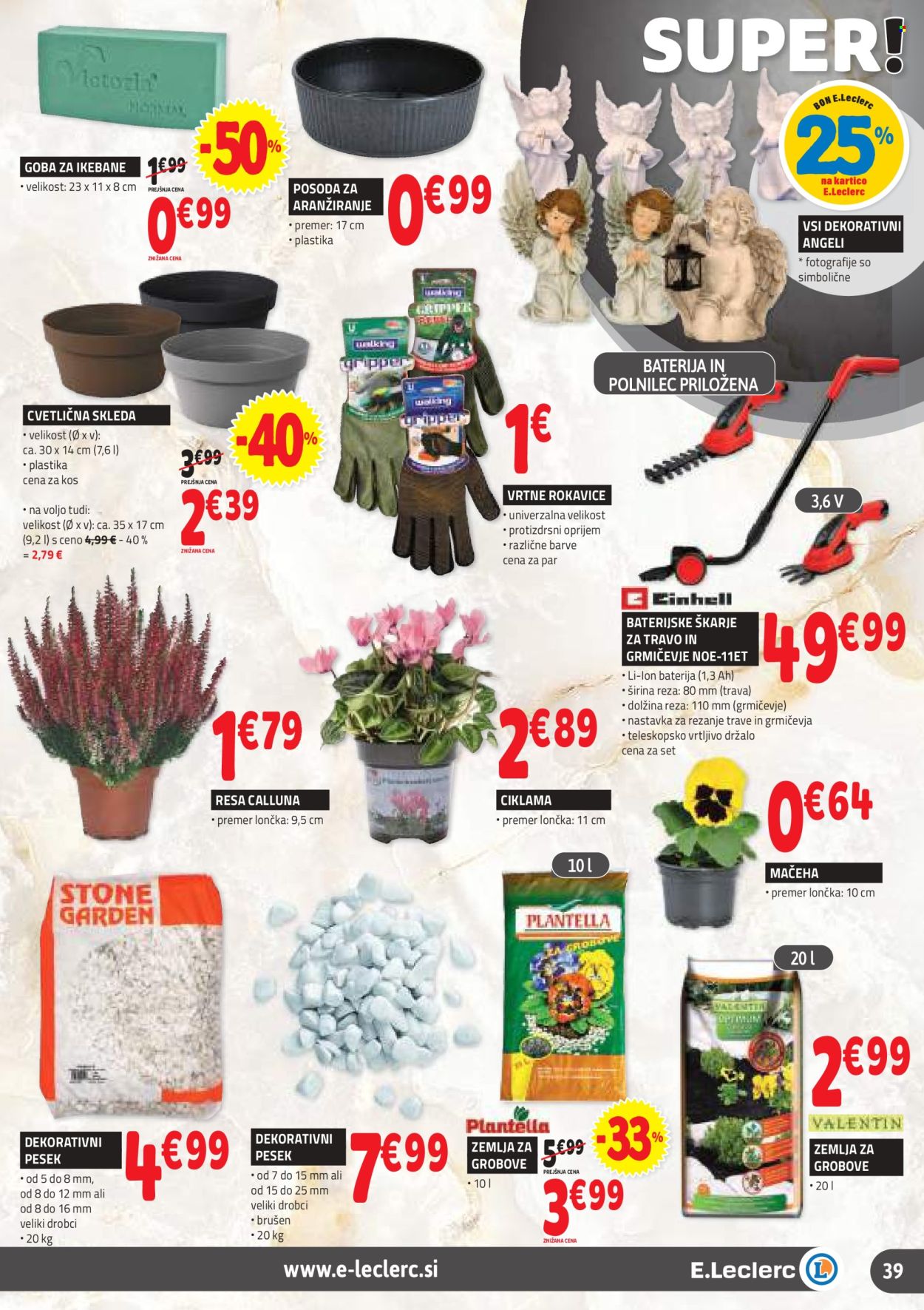 E.Leclerc katalog - 25.9.2024 - 5.10.2024. Stran 39