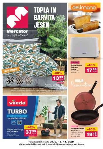 Mercator katalog - 25.9.2024 - 5.11.2024.