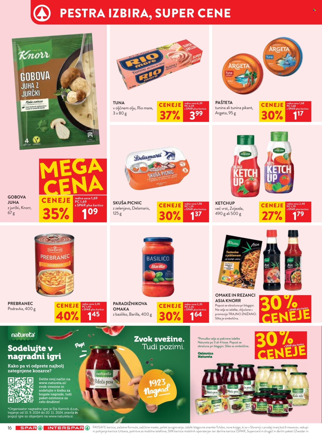 SPAR katalog - 25.9.2024 - 8.10.2024. Stran 16