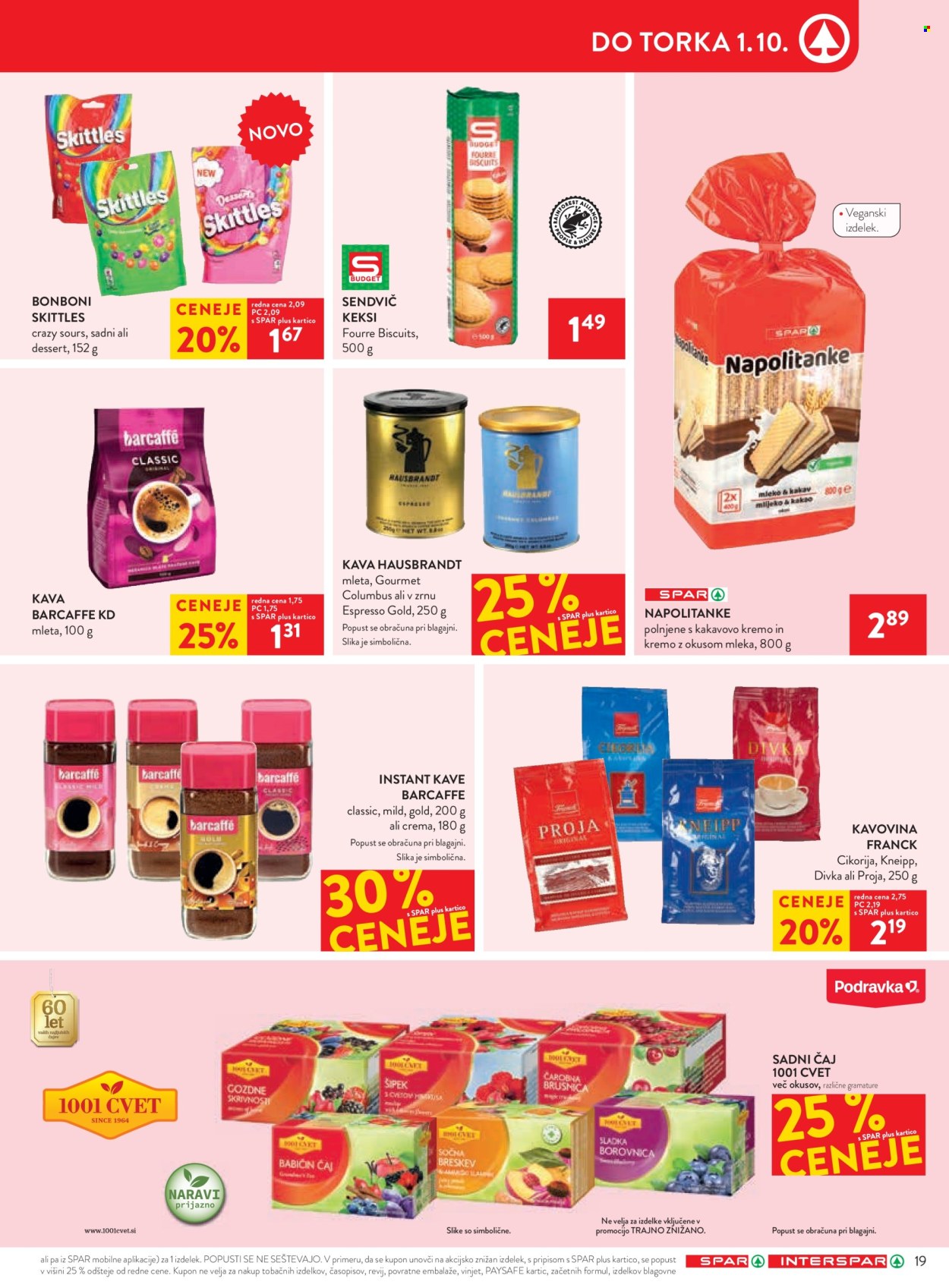 SPAR katalog - 25.9.2024 - 8.10.2024. Stran 19