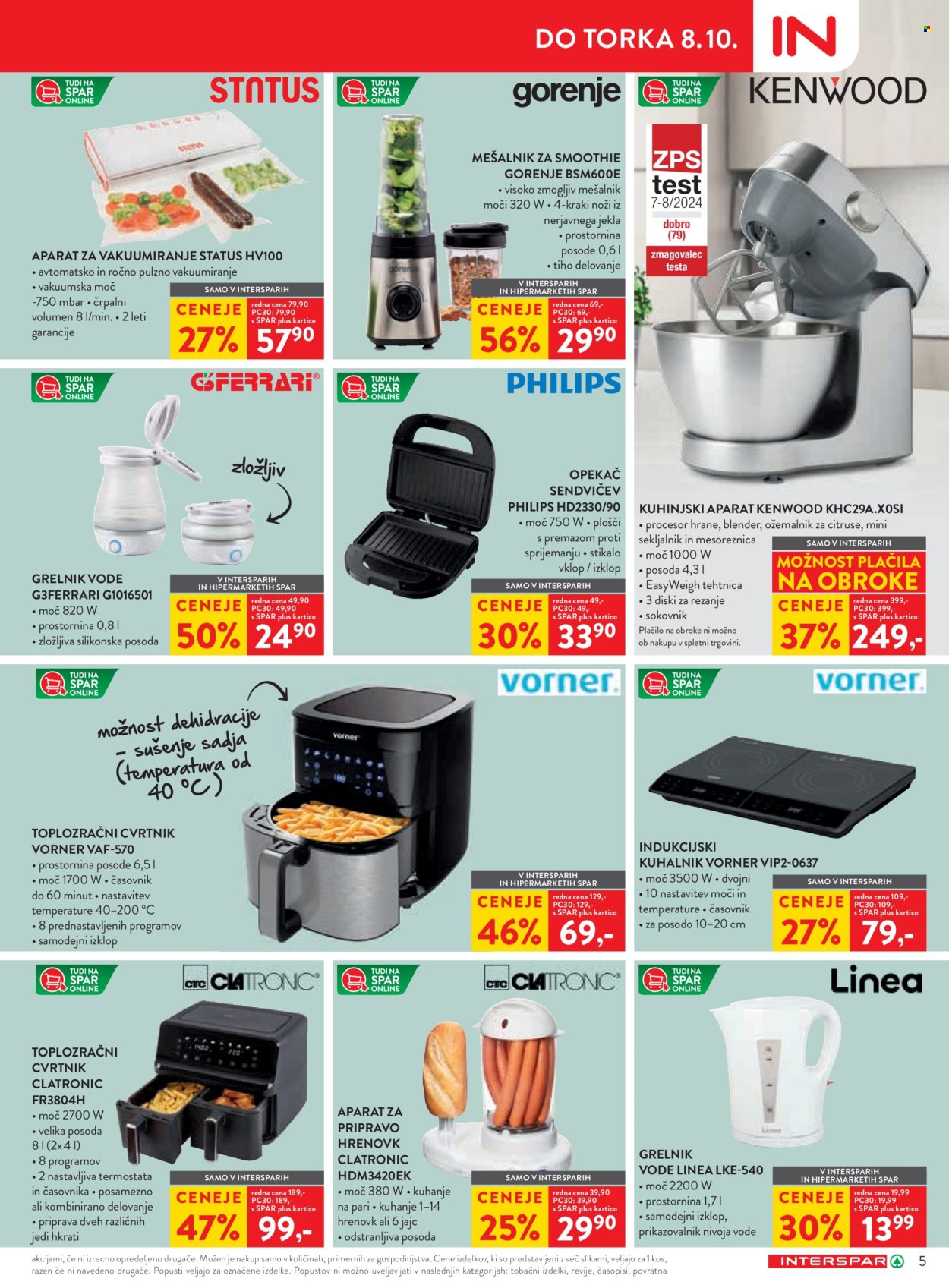 INTERSPAR katalog - 25.9.2024 - 8.10.2024. Stran 5