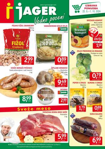 JAGER katalog - 25.9.2024 - 1.10.2024.