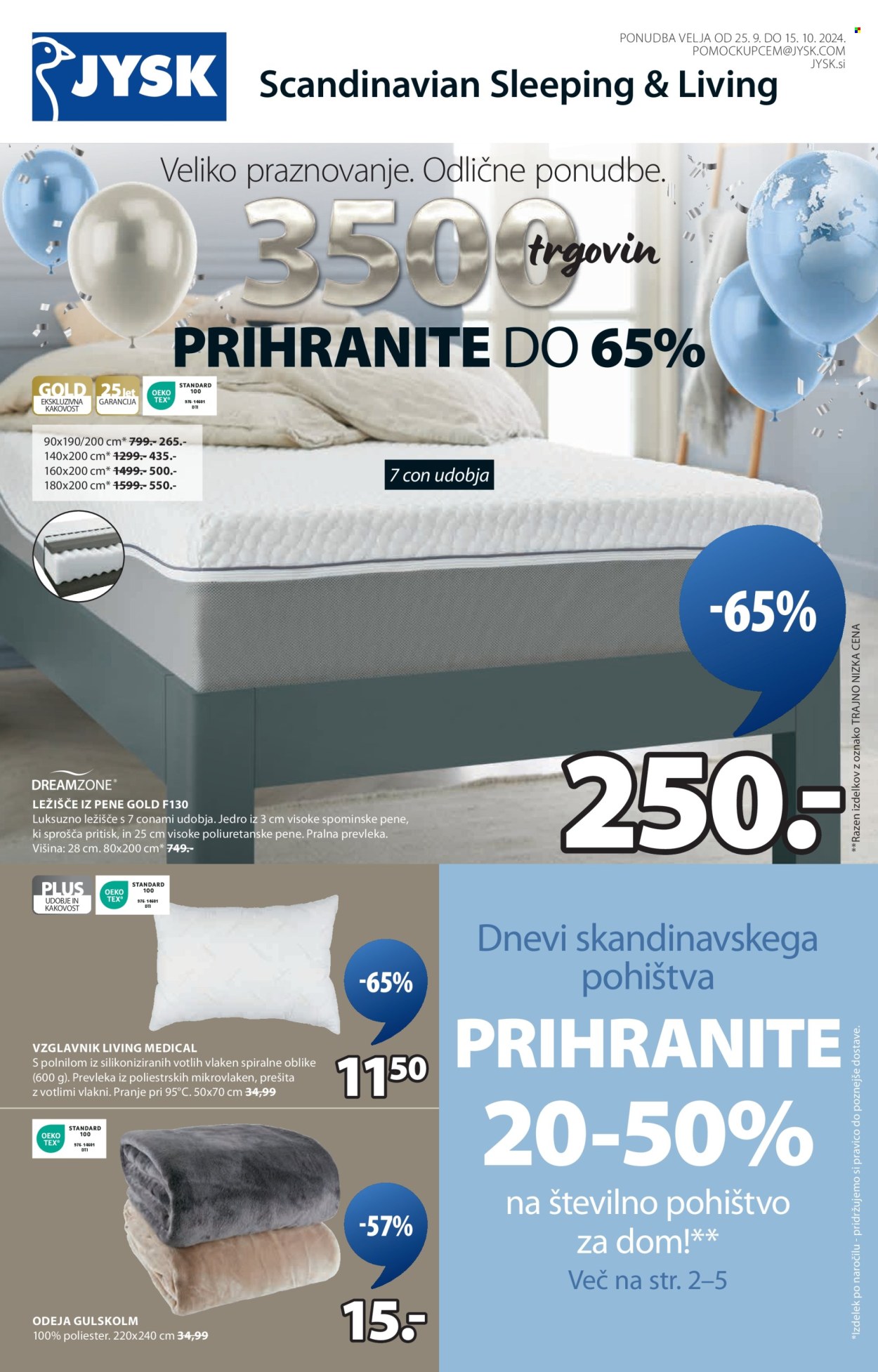 JYSK katalog - 25.9.2024 - 15.10.2024. Stran 2