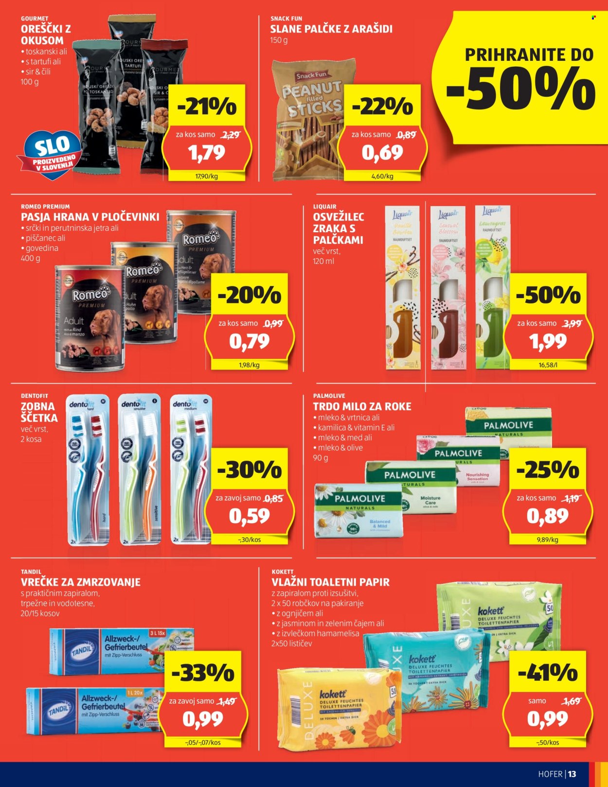 Hofer katalog - 26.9.2024 - 5.10.2024. Stran 13