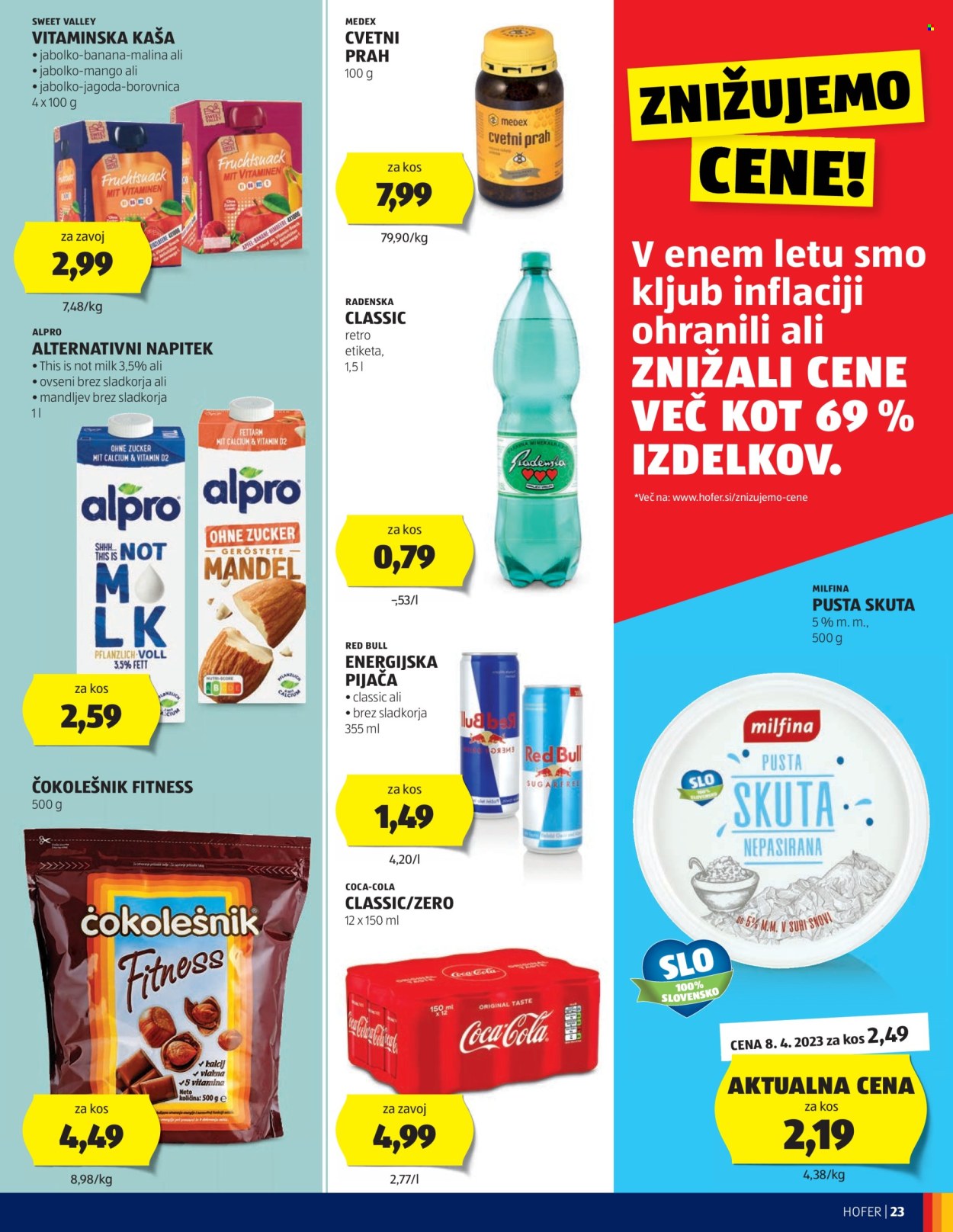 Hofer katalog - 26.9.2024 - 5.10.2024. Stran 23